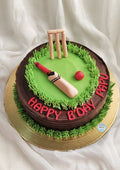 Chocolate cake for cricket lovers