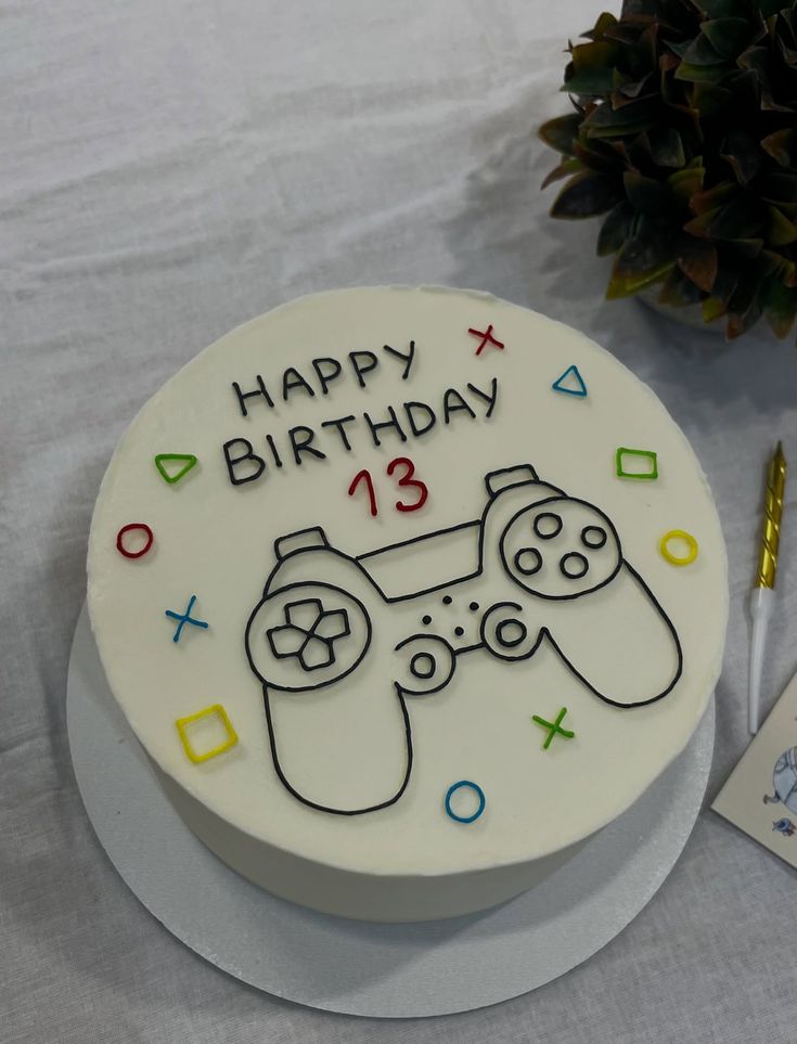 Special cake for game lovers