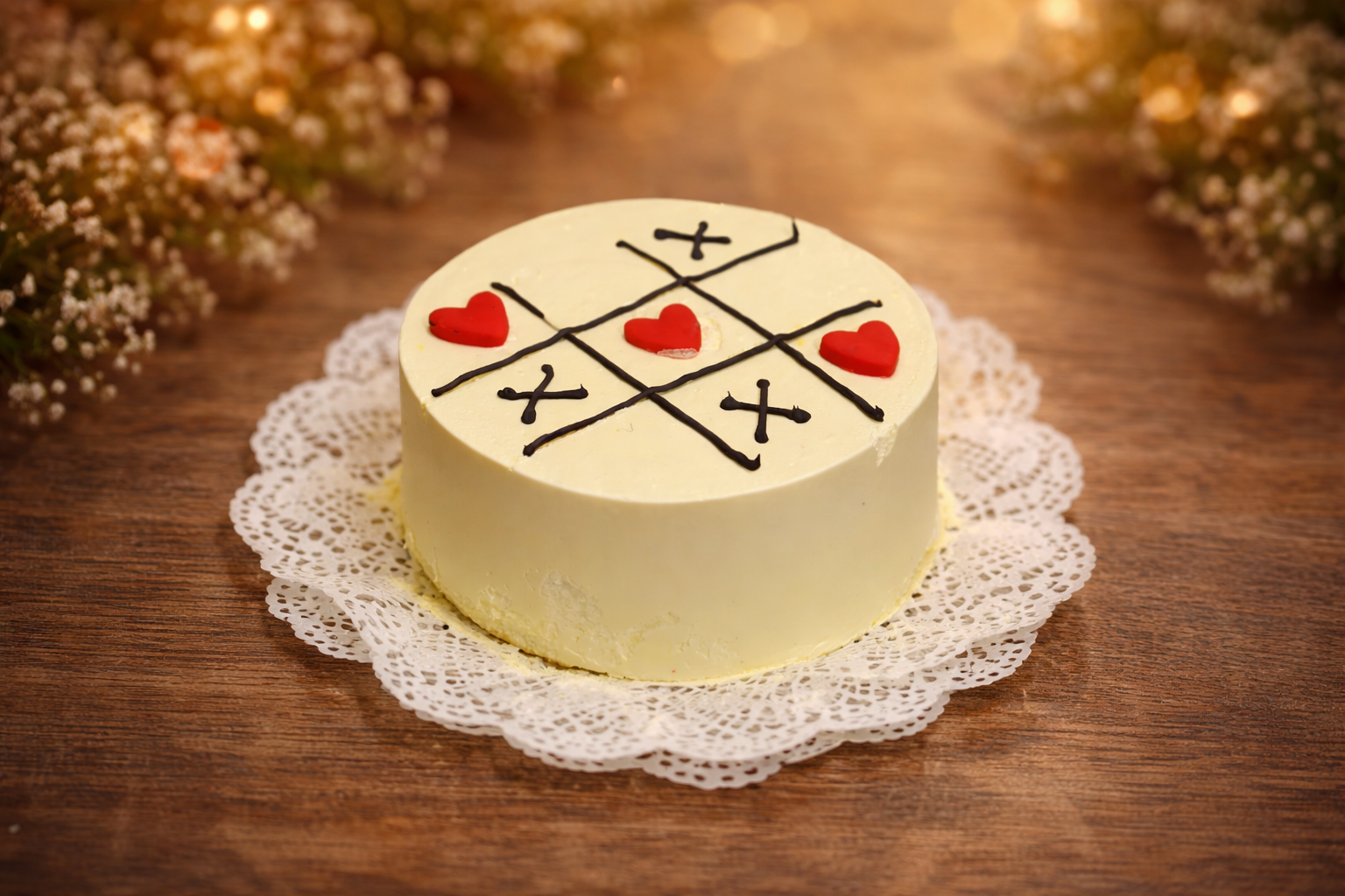 Butterscotch Love Loop Cake