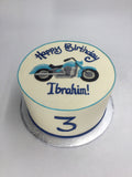 Special cake for bike lovers