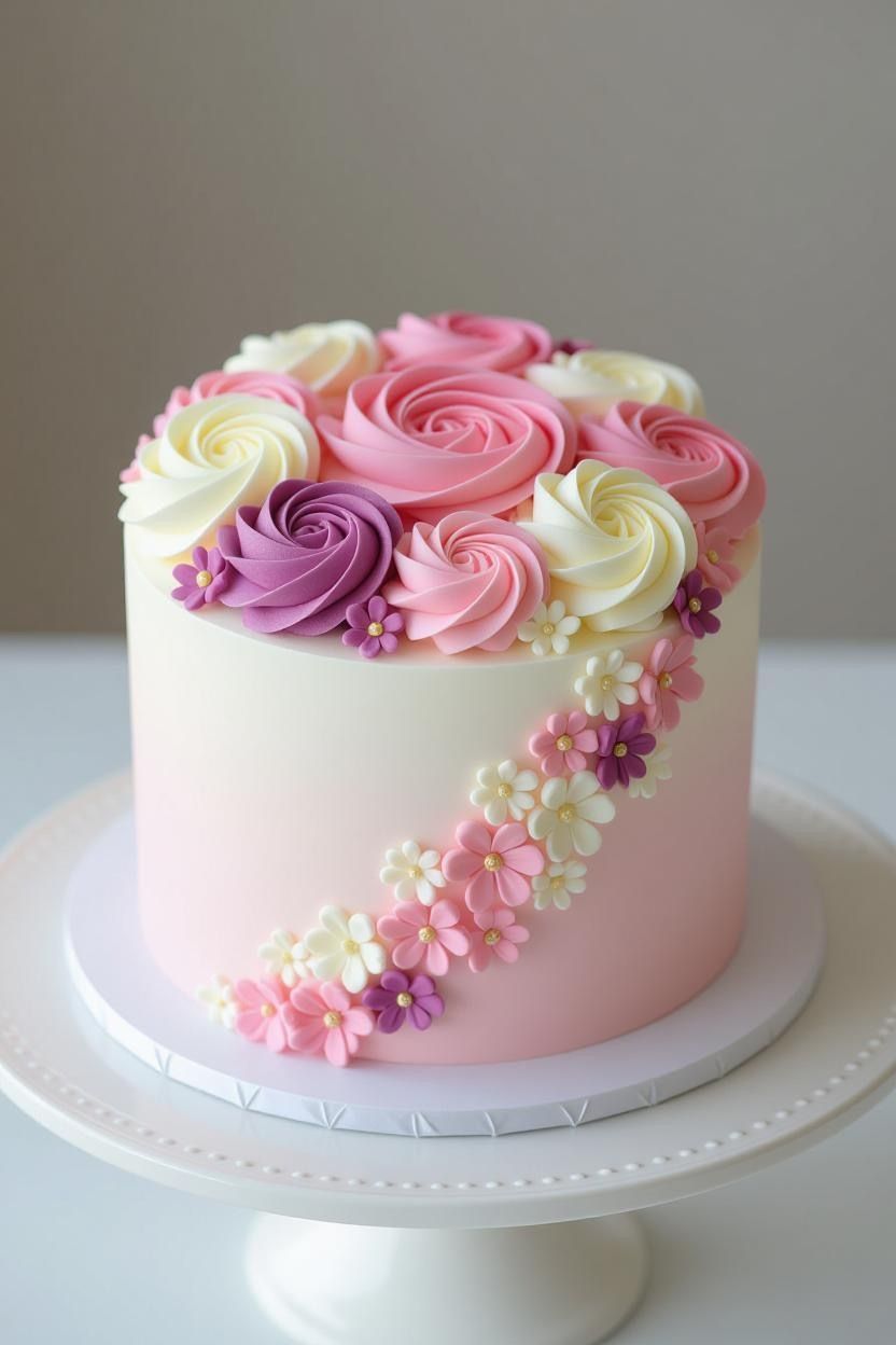 Chocolate, Vanilla and Pinapple cake 1kg